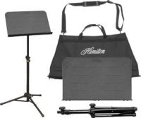 Hamilton Stands The Traveler II Portable Music Stand, Black, w/bag