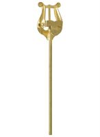 American Plating 500LG 6" Baritone/Sousaphone Brass Lyre